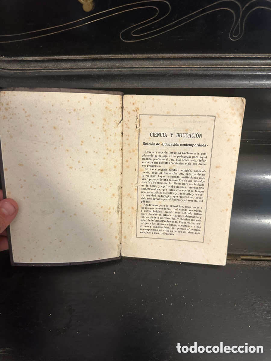 Libros de segunda mano: libro antigua de &rdquo;Reconstrucci&oacute;n de la Filosof&iacute;a&rdquo; - Foto 2