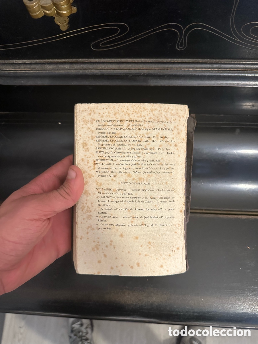 Libros de segunda mano: libro antigua de &rdquo;Reconstrucci&oacute;n de la Filosof&iacute;a&rdquo; - Foto 9