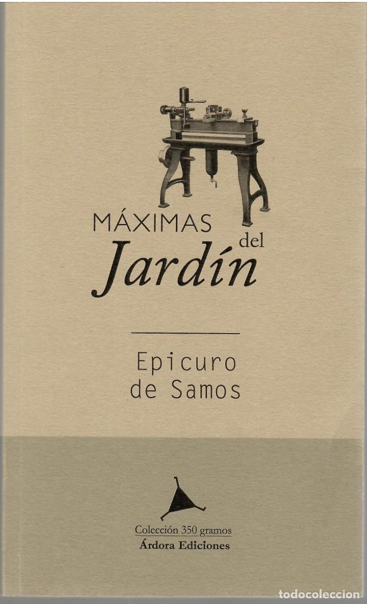 Libros de segunda mano: M&Aacute;XIMAS DEL JARD&Iacute;N / EPICURO DE SAMOS - Foto 1