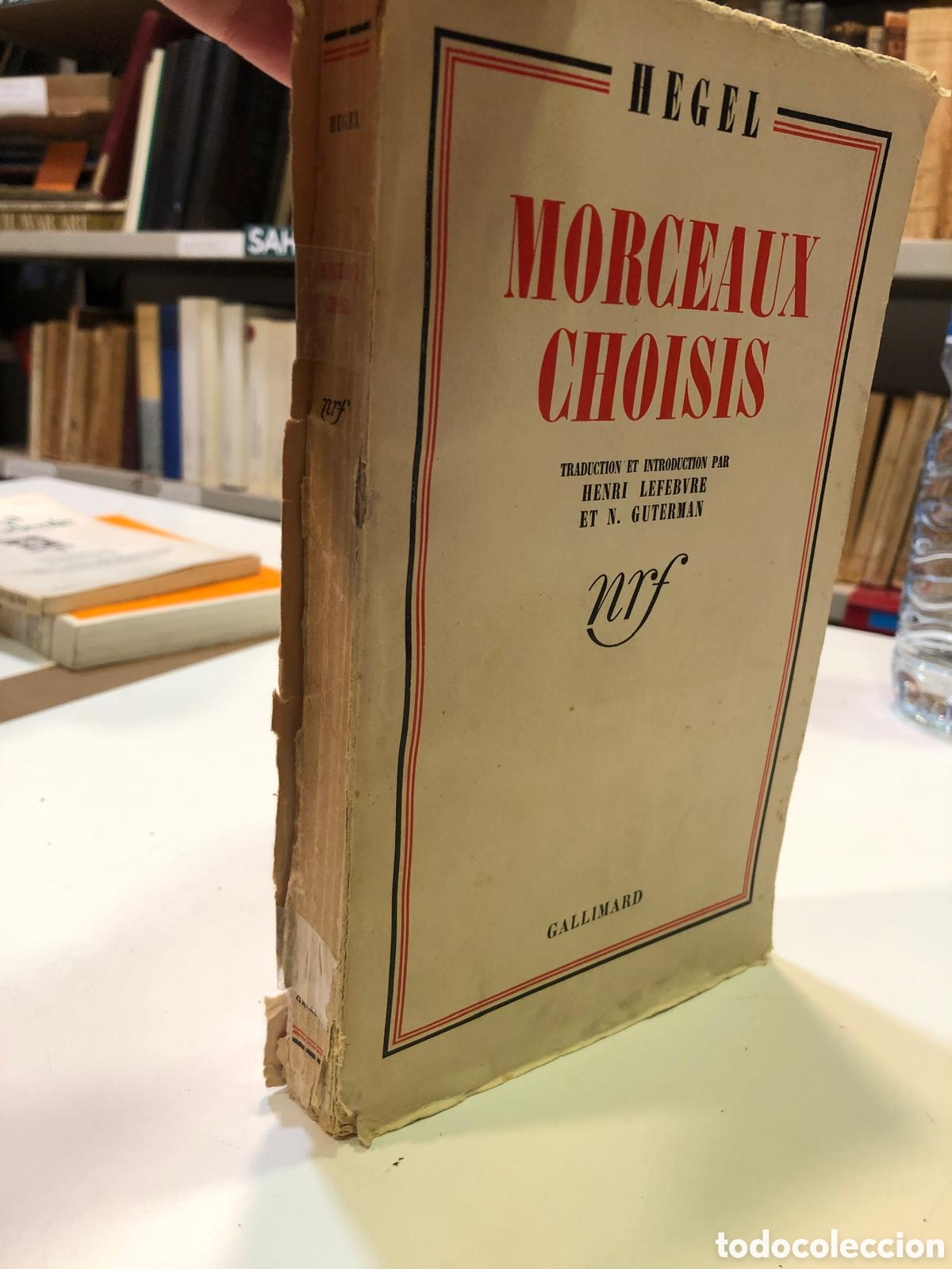 Second hand books: Morceaux choisis - Hegel