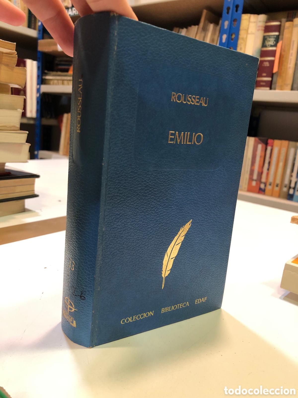 Livros em segunda m&atilde;o: Emilio - J. J. Rousseau