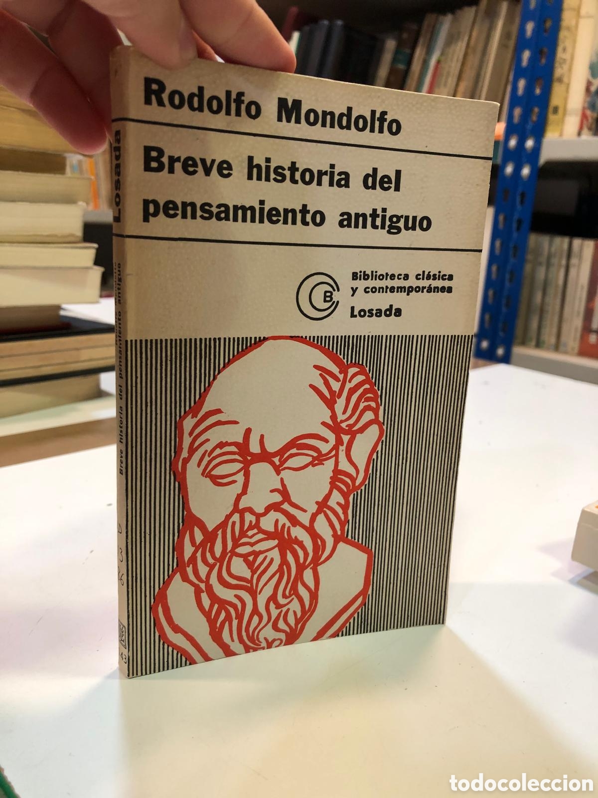 Livros em segunda m&atilde;o: Breve historia del pensamiento antiguo - Rodolfo Mondolfo