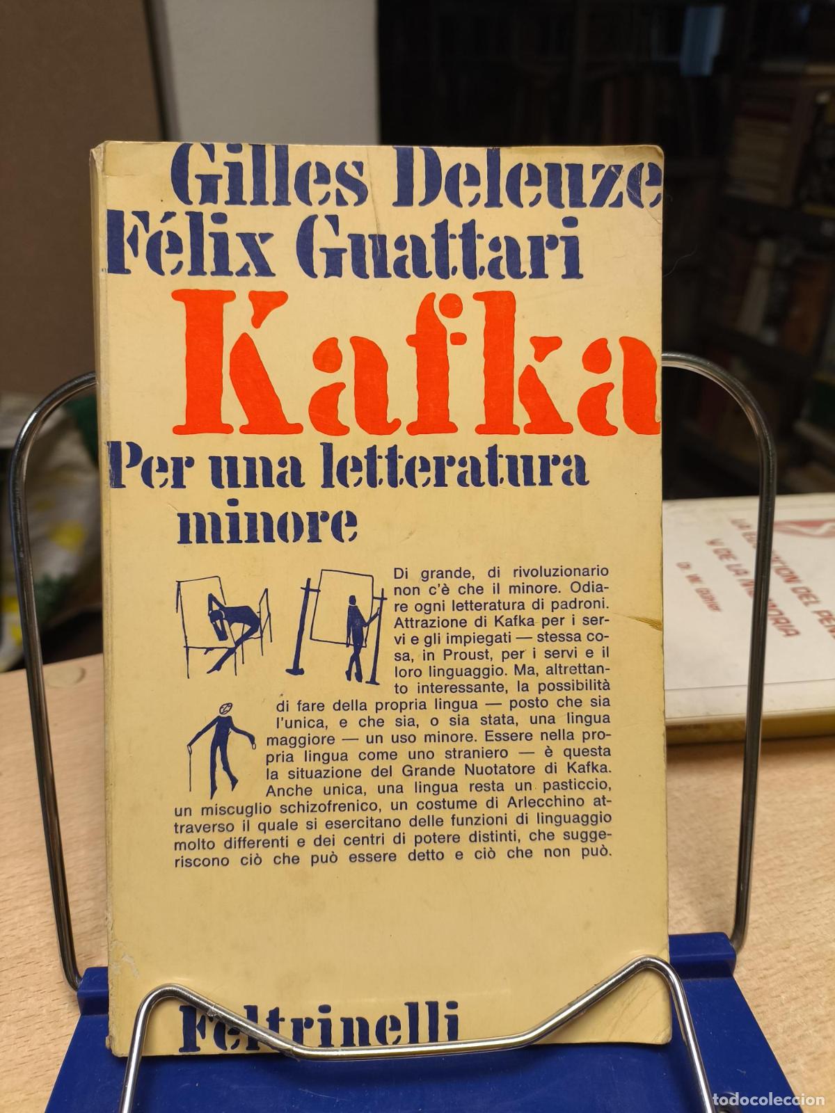 Libros de segunda mano: KAFKA PER UNA LETTERATURA MINORE - GILLES DELEUZE / FELIX GUATTARI