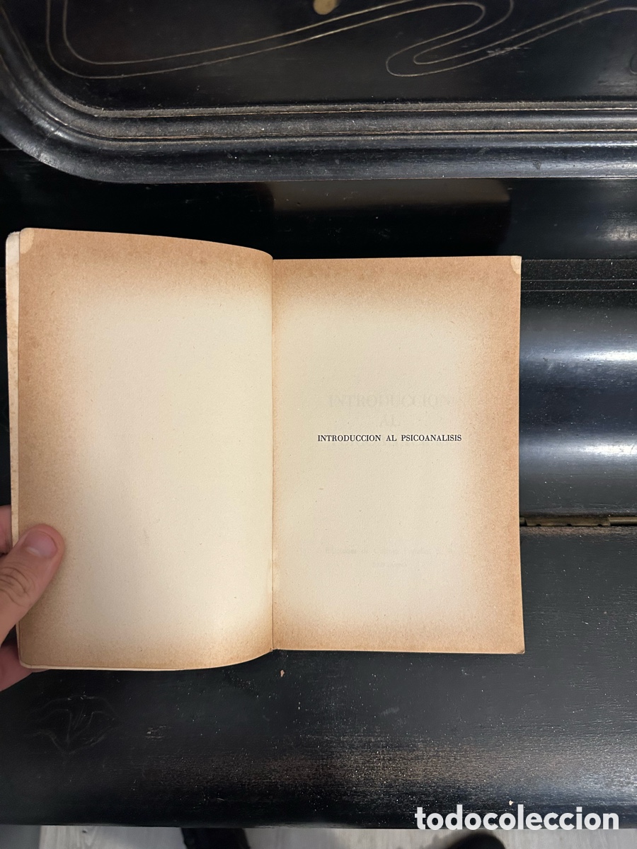 Libros de segunda mano: ejemplar del libro &rdquo;Introducci&oacute;n al psicoan&aacute;lisis&rdquo; - Foto 2