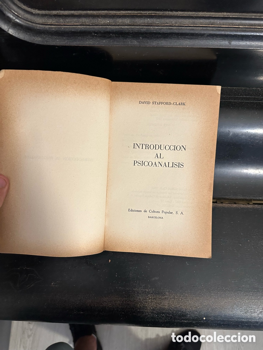 Libros de segunda mano: ejemplar del libro &rdquo;Introducci&oacute;n al psicoan&aacute;lisis&rdquo; - Foto 3
