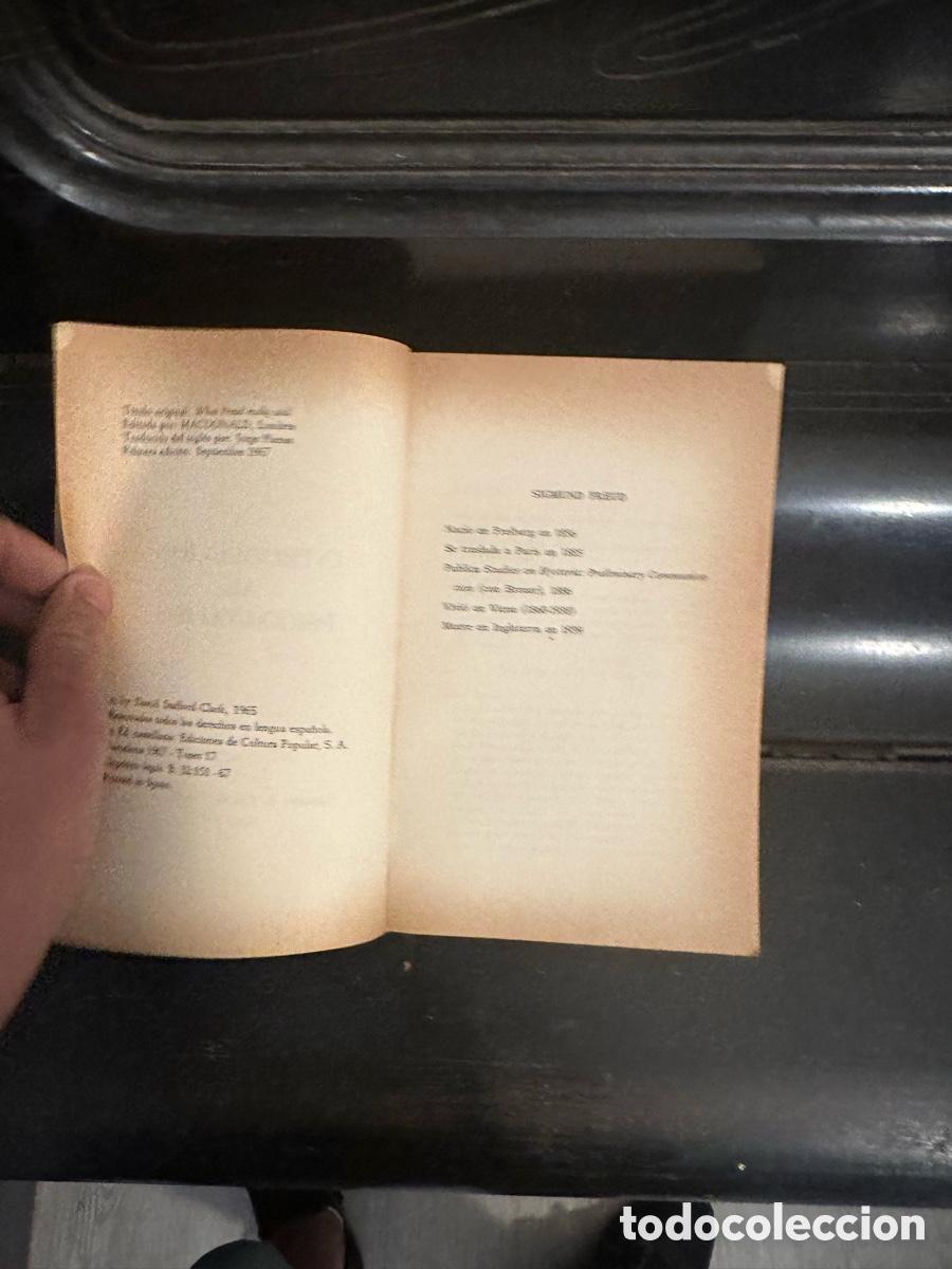 Libros de segunda mano: ejemplar del libro &rdquo;Introducci&oacute;n al psicoan&aacute;lisis&rdquo; - Foto 4