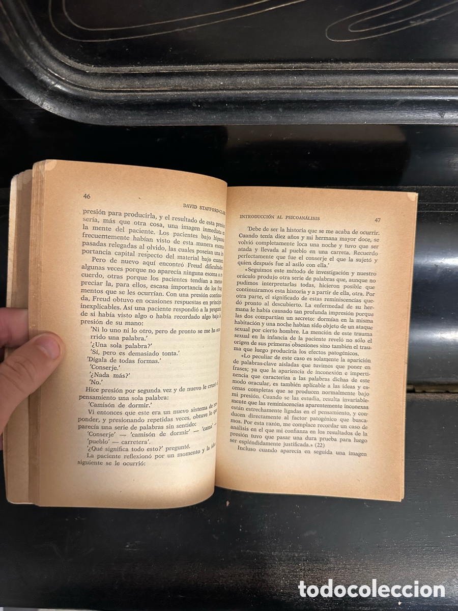 Libros de segunda mano: ejemplar del libro &rdquo;Introducci&oacute;n al psicoan&aacute;lisis&rdquo; - Foto 5
