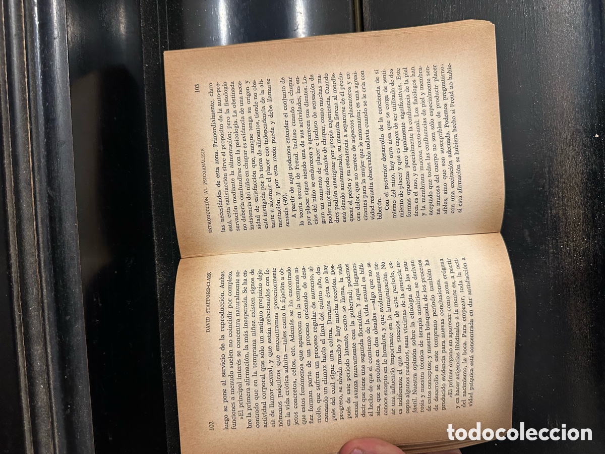 Libros de segunda mano: ejemplar del libro &rdquo;Introducci&oacute;n al psicoan&aacute;lisis&rdquo; - Foto 6