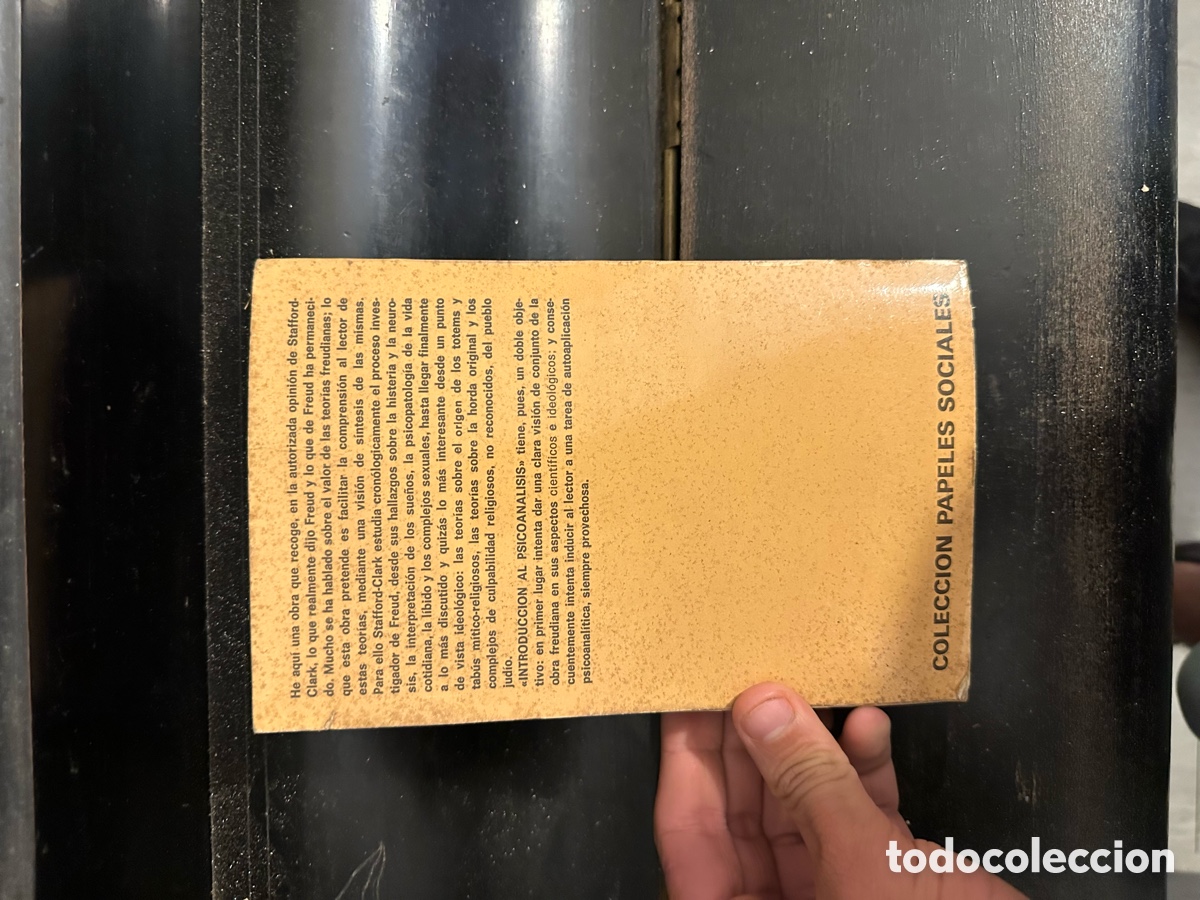 Libros de segunda mano: ejemplar del libro &rdquo;Introducci&oacute;n al psicoan&aacute;lisis&rdquo; - Foto 9