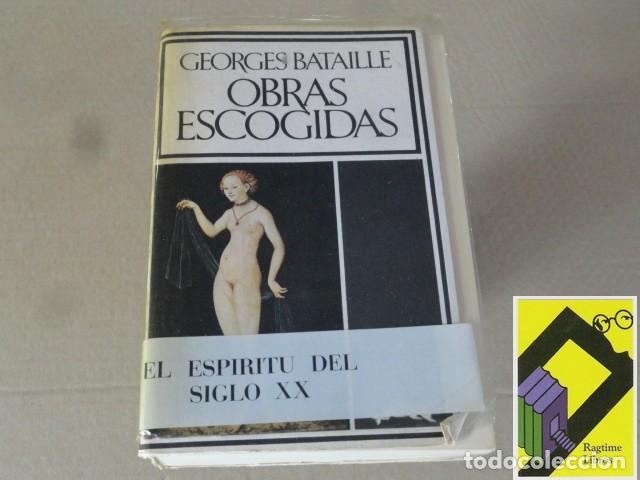 Libros de segunda mano: BATAILLE, Georges: Obras escogidas (Trad:Joaqu&iacute;n Jord&aacute;)