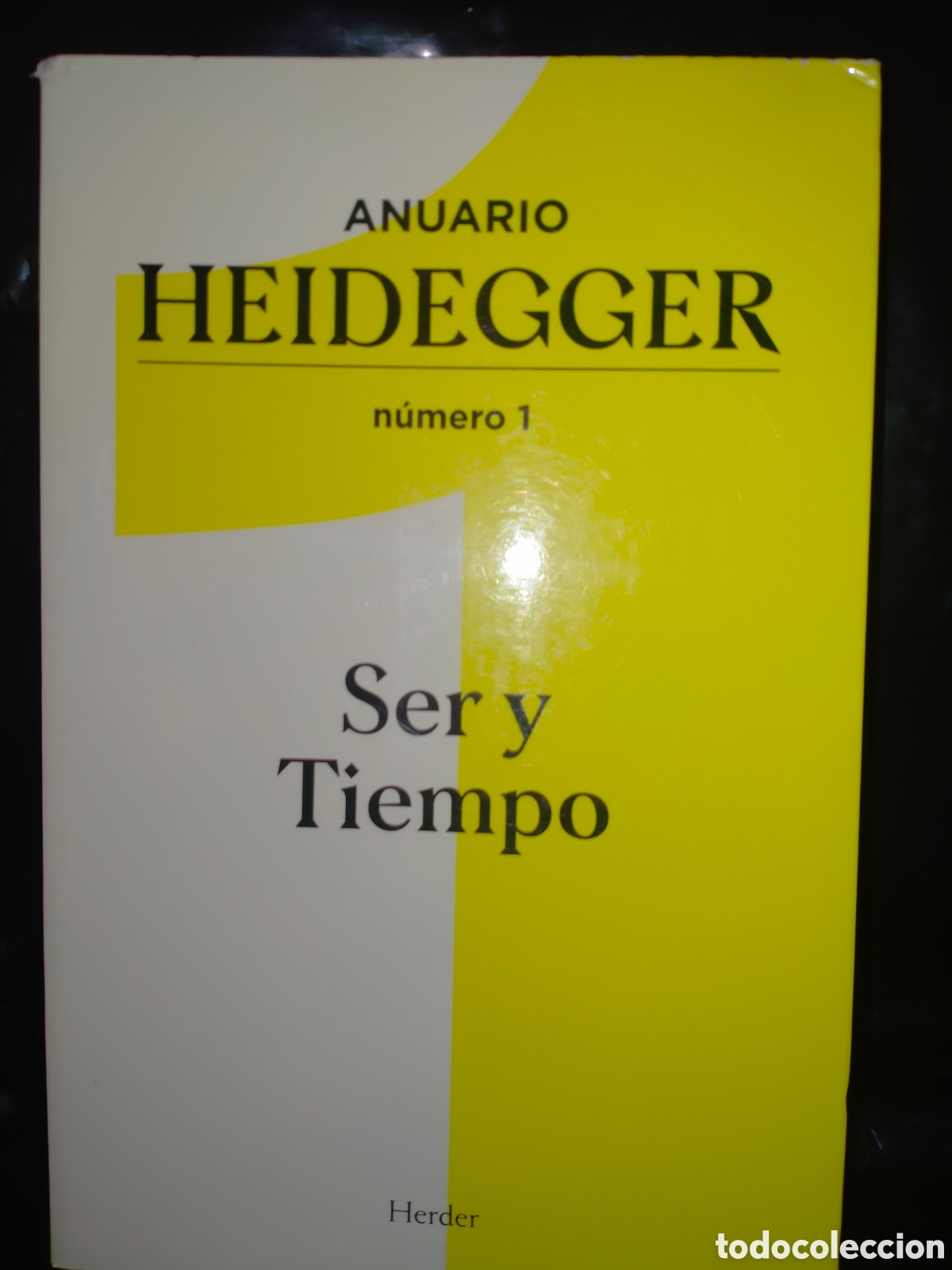 Libros de segunda mano: ANUARIO HEIDEGGER(N&deg;1). SER Y TIEMPO .HERDER