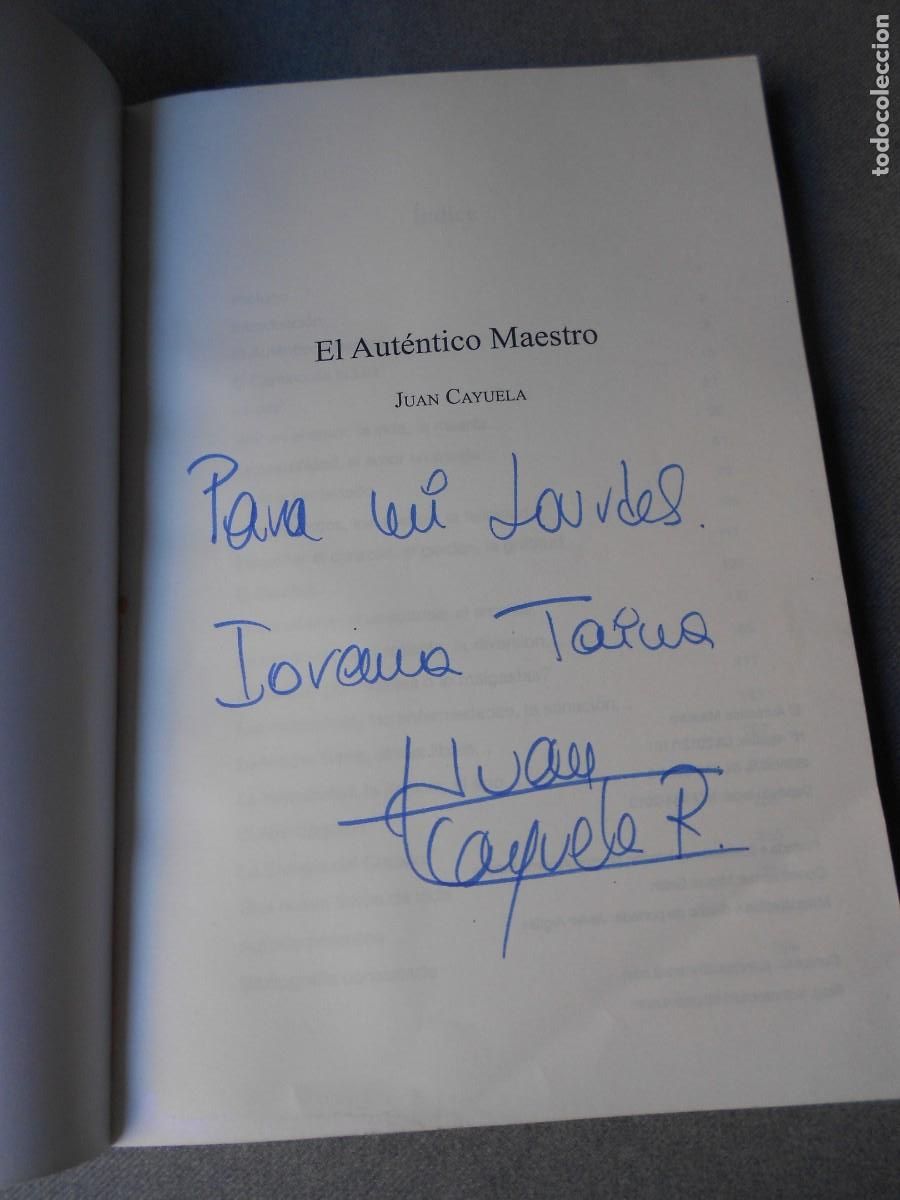 Libros de segunda mano: EL AUTENTICO MAESTRO - Foto 3