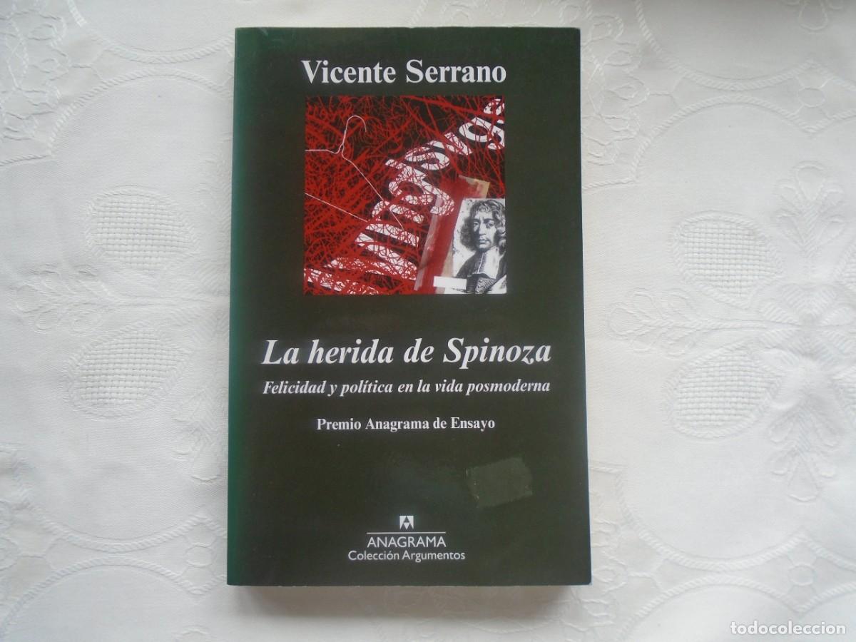 Libros de segunda mano: VICENTE SERRANO. LA HERIDA DE SPINOZA Felicidad y pol&iacute;tica en la vida posmoderna. 2011. 1&ordf; EDICI&Oacute;N.