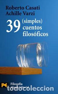 Libros de segunda mano: 39 (simples) cuentos filos&oacute;ficos (El Libro De Bolsillo - Filosof&iacute;a)