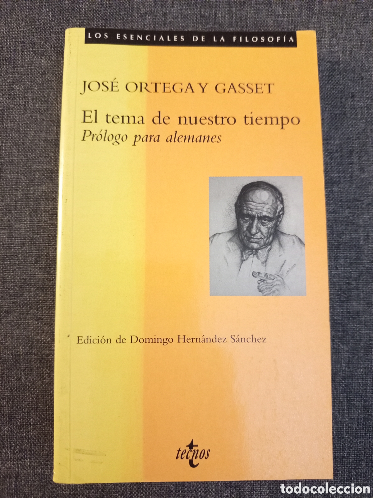 Libros de segunda mano: EL TEMA DE NUESTRO TIEMPO (JOSE ORTEGA Y GASSET)