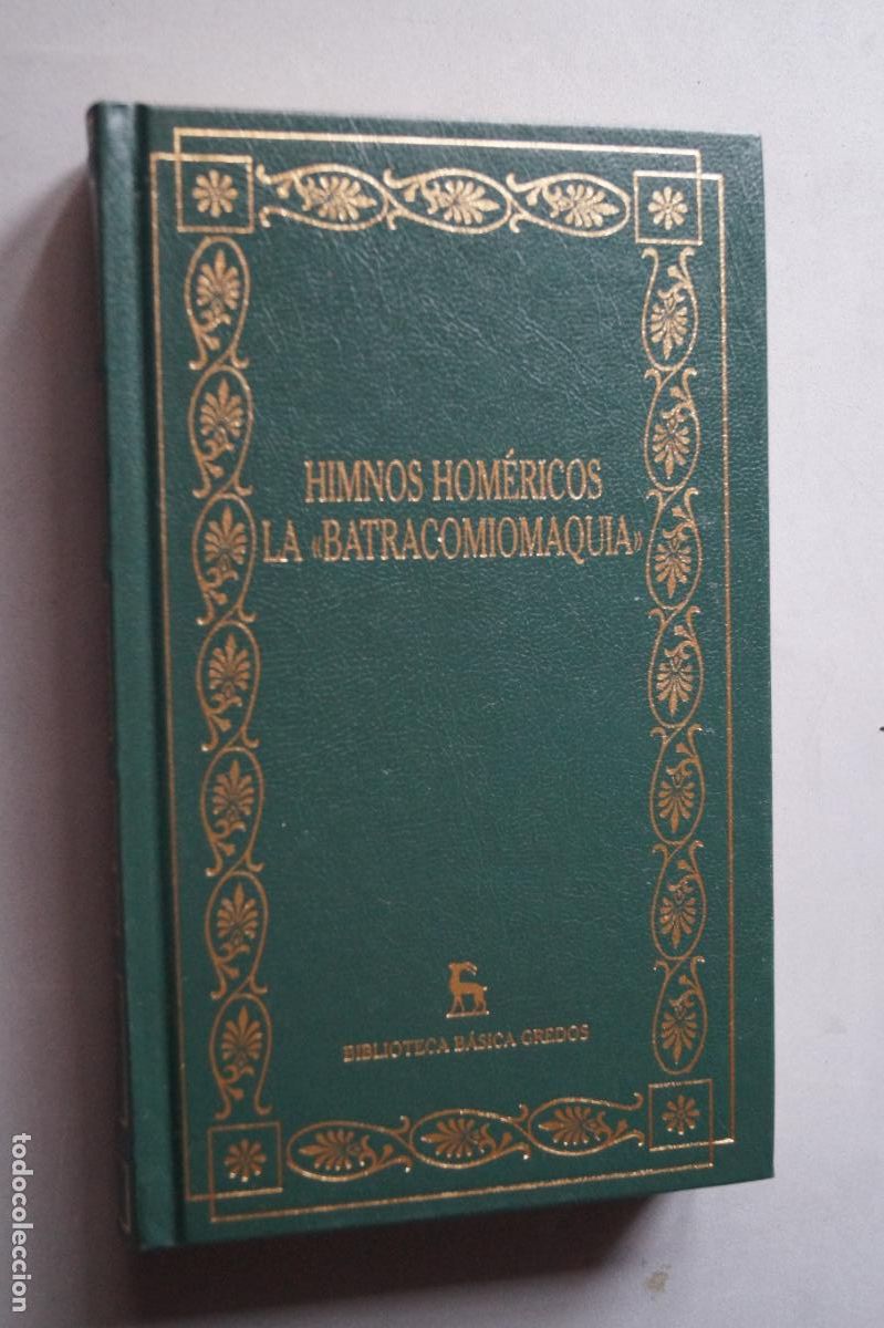 Libros de segunda mano: HIMNOS HOMERICOS. LA BATRACOMIOMAQUIA.