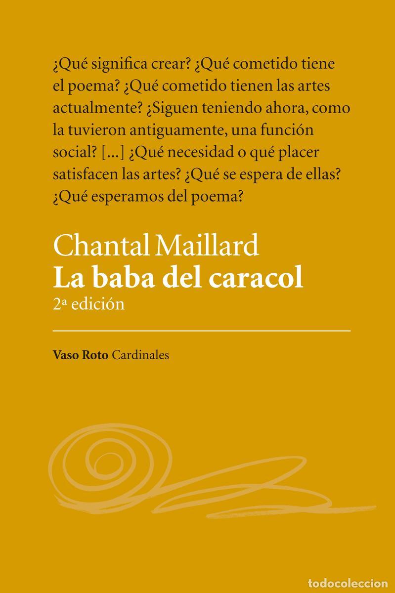 Second hand books: La baba del caracol. - Maillard, Chantal.