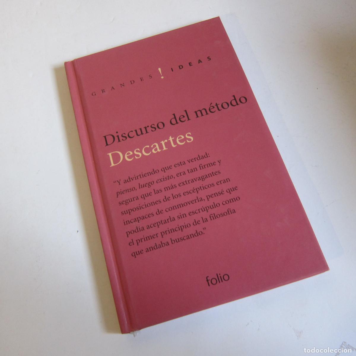 Libros de segunda mano: DISCURSO DEL M&Eacute;TODO - DESCARTES (FOLIO) FILOSOF&Iacute;A