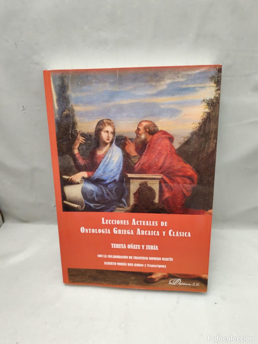 Livros em segunda m&atilde;o: Lecciones actuales de ontolog&iacute;a griega arcaica y cl&aacute;sica (Incluye CD)