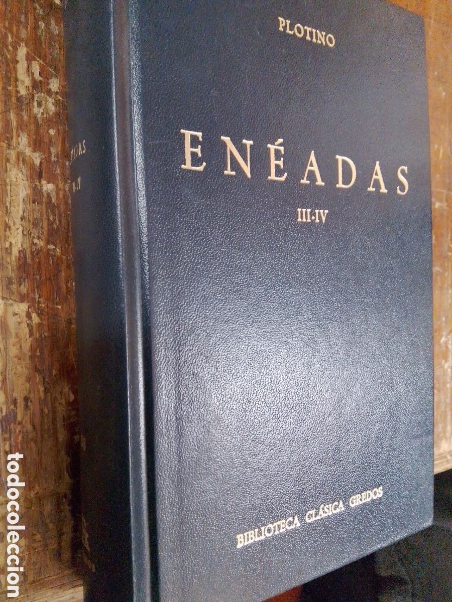 Libros de segunda mano: ENEADAS. ( III- IV ). PLOTINO. EDITORIAL GREDOS. 1985