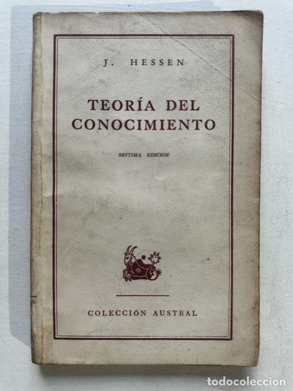 Libros de segunda mano: Teoria del conocimiento - Hessen J.