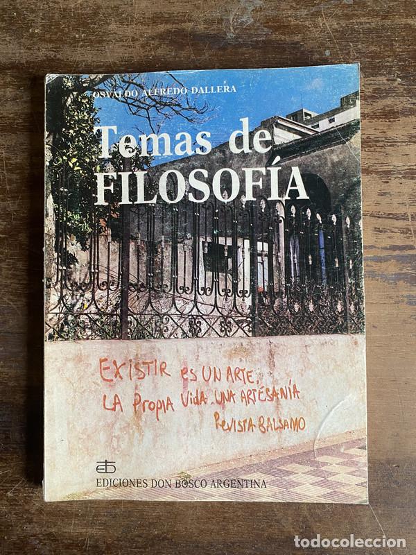 Libros de segunda mano: Temas de Filosofia - Dallera Osvaldo Alfredo