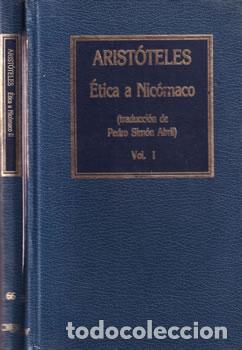 Libros de segunda mano: &Eacute;tica a Nic&oacute;maco. II Tomos - Arist&oacute;teles