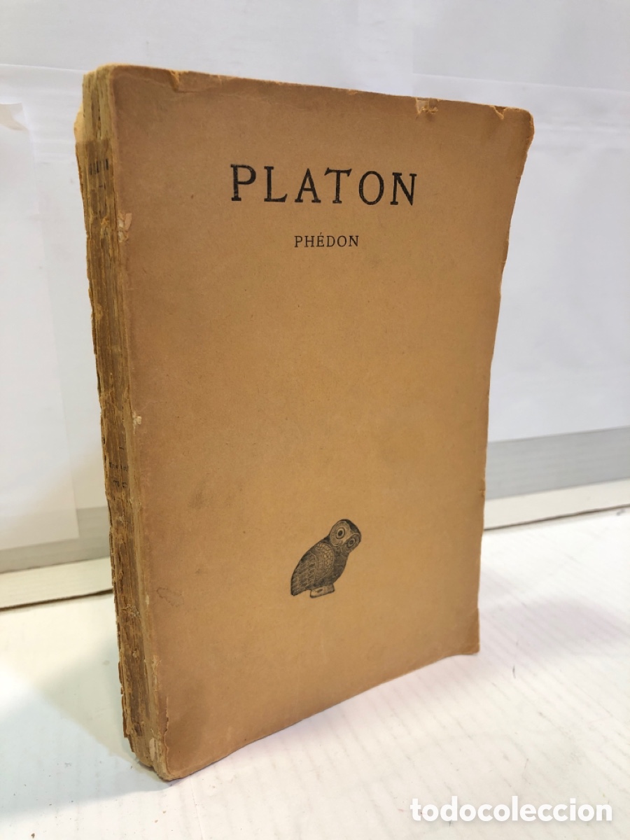 Libros de segunda mano: Platon oeuvres compl&egrave;tes: Ph&eacute;don
