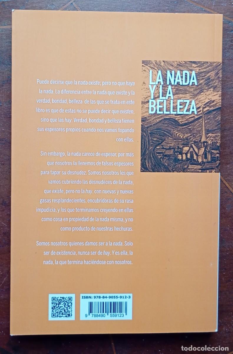 Libros de segunda mano: Alfonso Perez de Laborda LA NADA Y LA BELLEZA - Foto 3