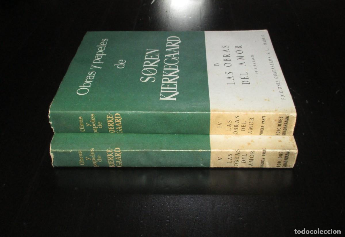 Libros de segunda mano: OBRAS Y PAPELES DE SOREN KIERKEGAARD. LAS OBRAS DEL AMOR. GUADARRAMA, 1965. PRIMERA EDICI&Oacute;N.