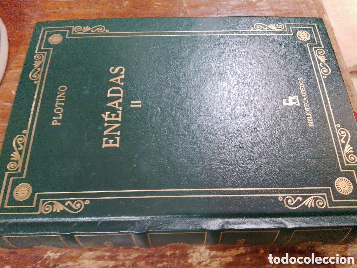Libros de segunda mano: ENEADAS II. PLOTINO. BIBLIOTECA GREDOS. RBA. 2009