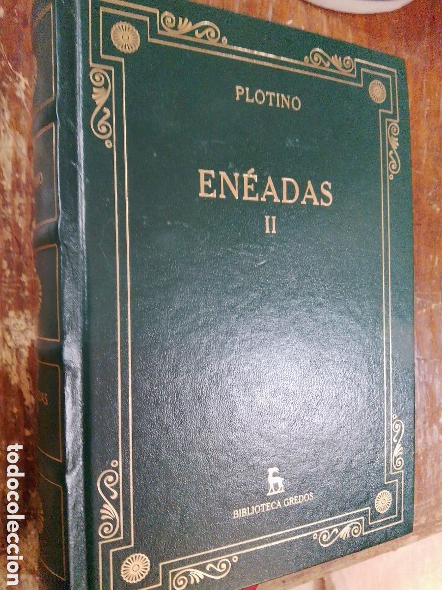 Libros de segunda mano: ENEADAS II. PLOTINO. BIBLIOTECA GREDOS. RBA. 2009