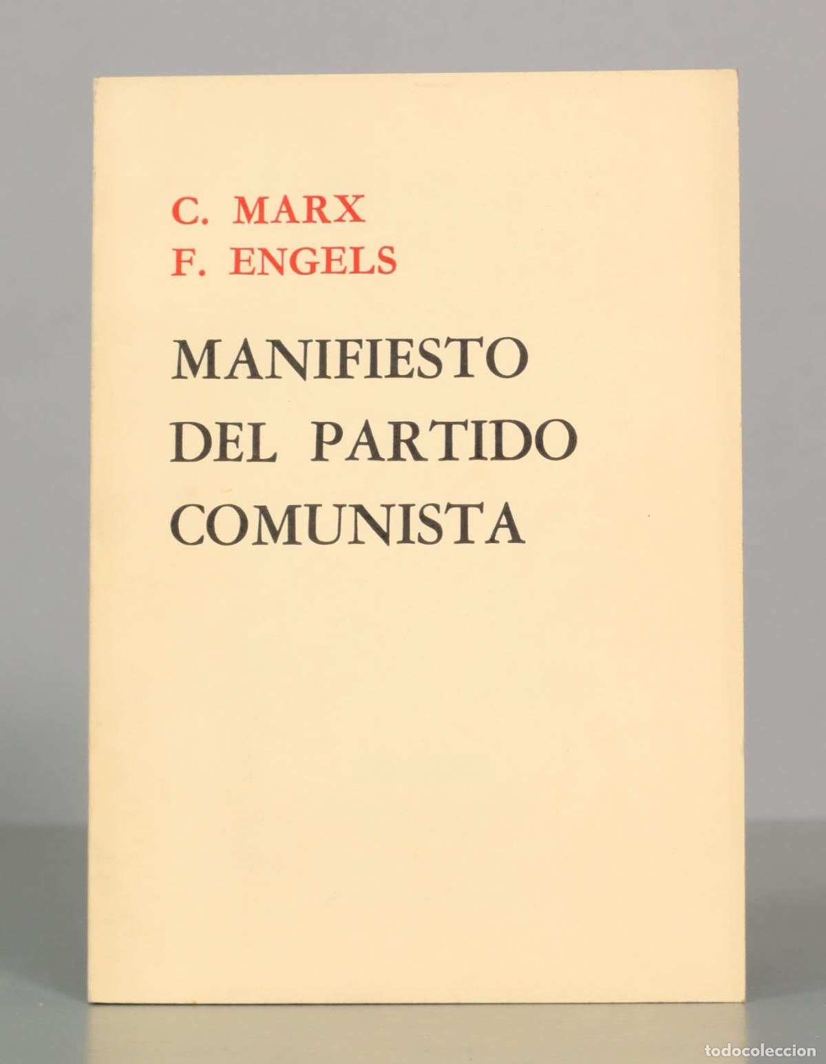 Libros de segunda mano: Manifiesto del Partido Comunista - C. Marx, F. Engels