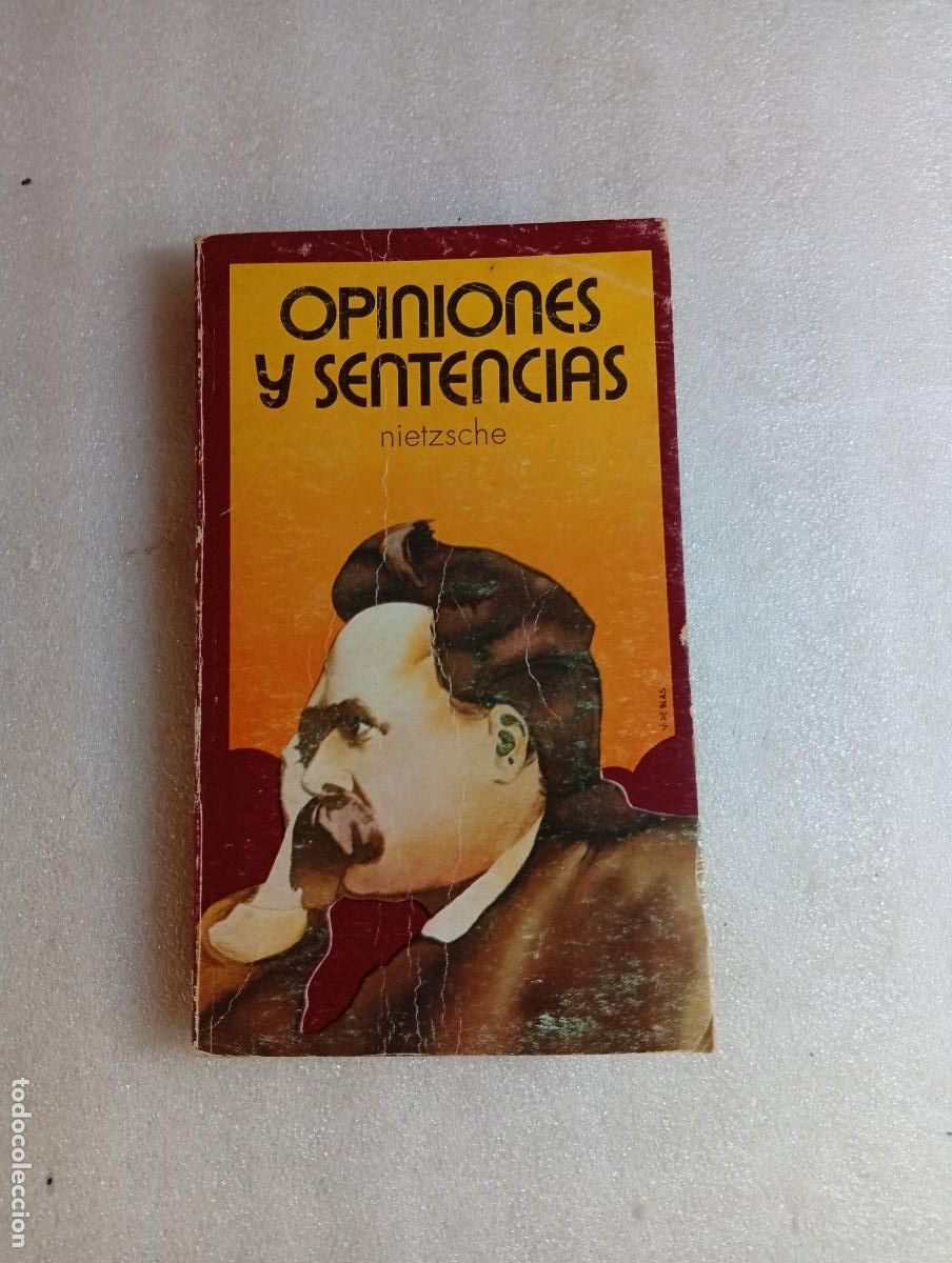 Libros de segunda mano: OPINIONES Y SENTENCIAS - FRIEDRICH NIETZSCHE