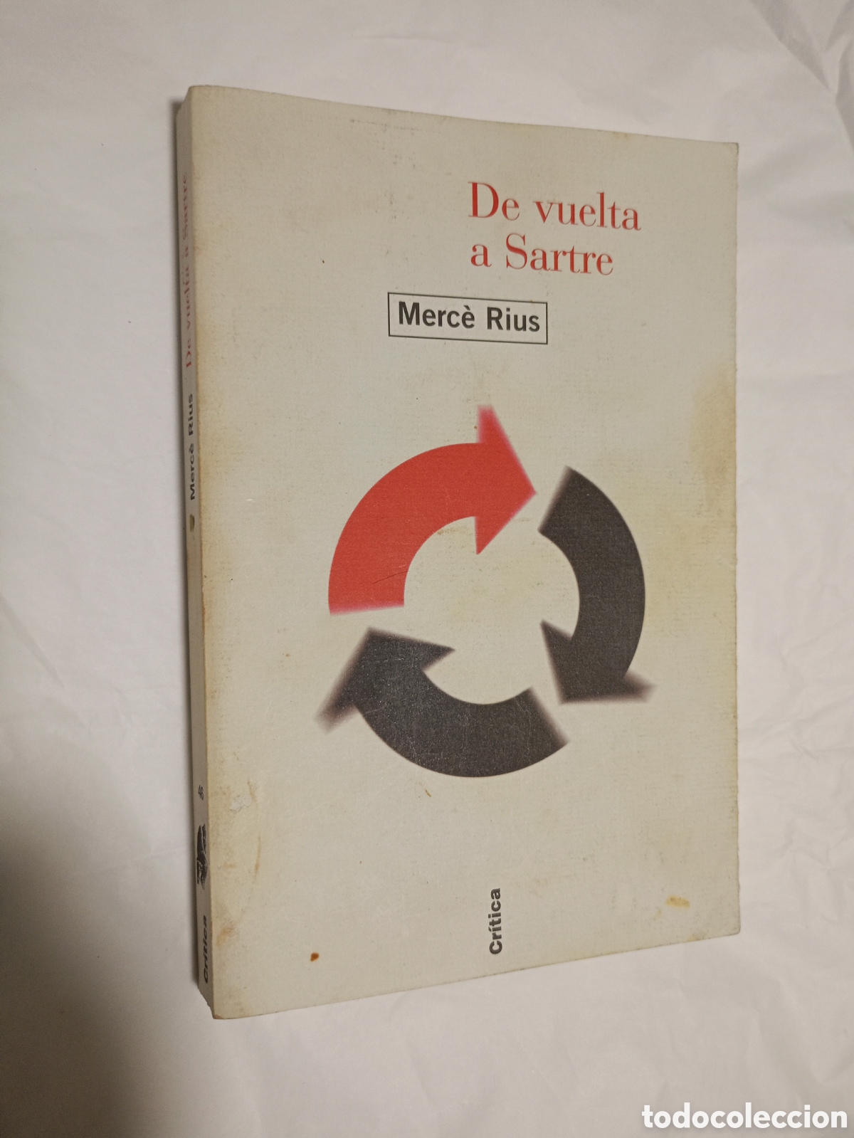 Libros de segunda mano: De vuelta a Sartre&rdquo; de la autora Merc&egrave; Rius - Foto 1