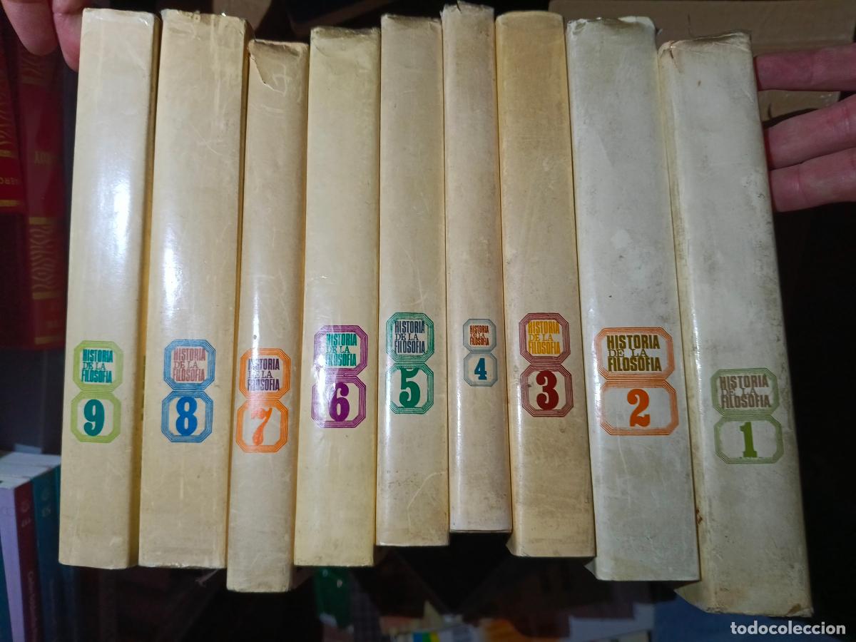 Libros de segunda mano: Frederick Copleston &middot; Historia de la filosof&iacute;a (Ariel, 9 tomos)
