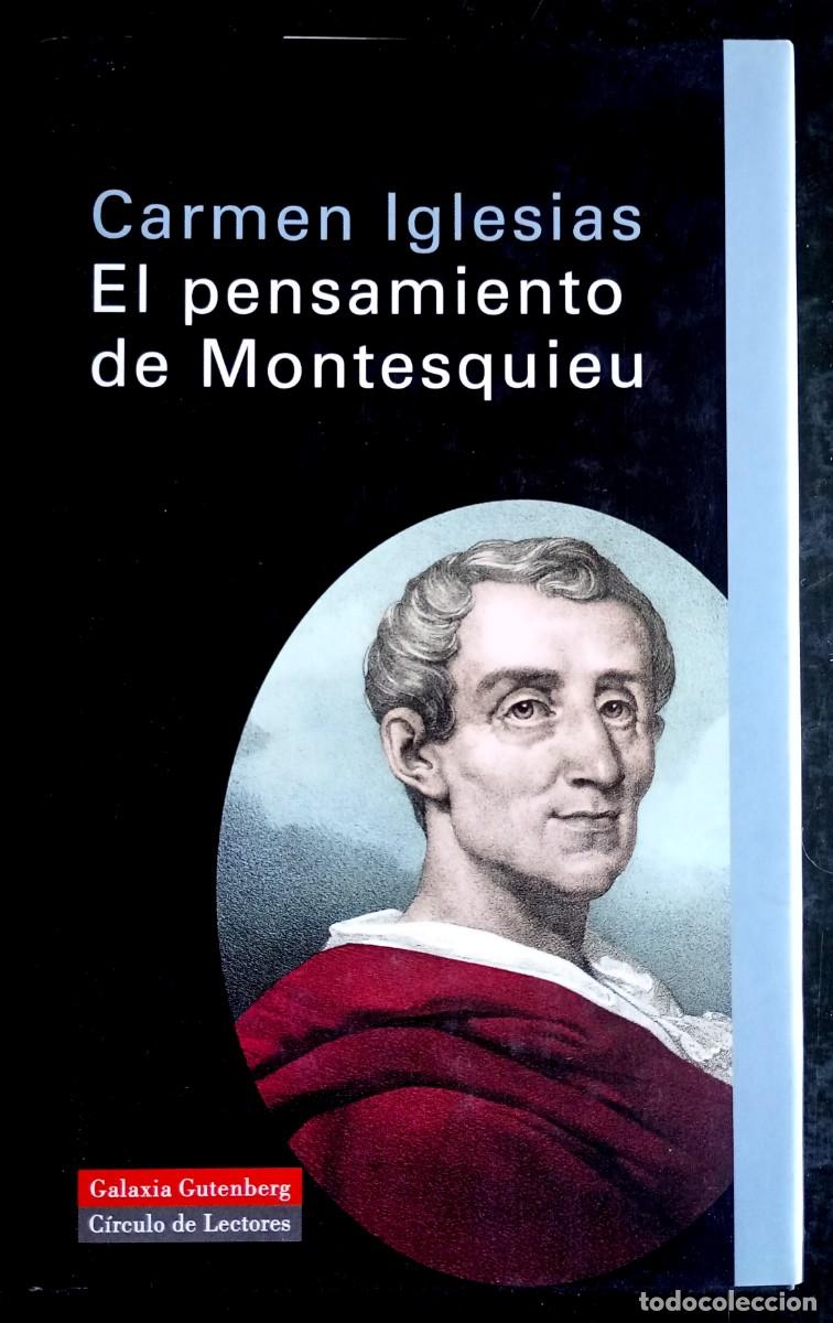 Libros de segunda mano: Carmen Iglesias . El pensamiento de Montesquieu