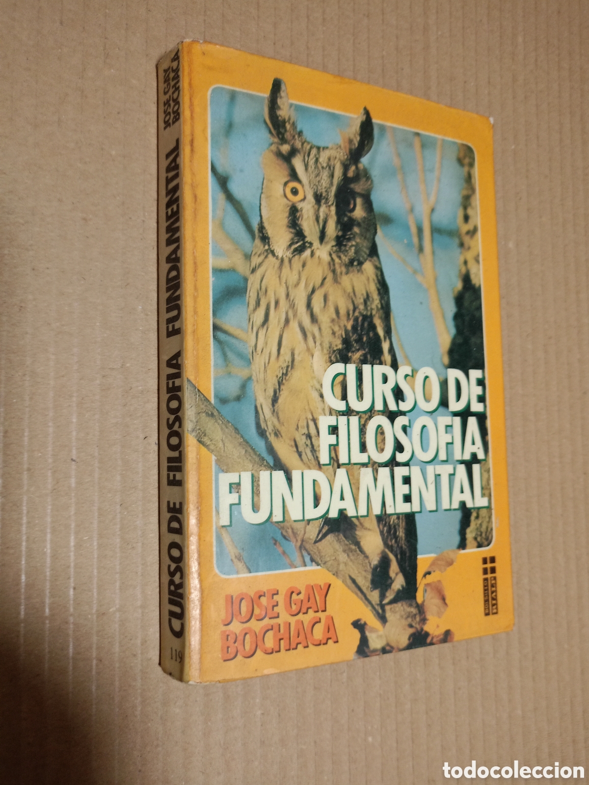 Libri di seconda mano: Curso de Filosof&iacute;a Fundamental&rdquo;,Jos&eacute; Gay Bochaca.