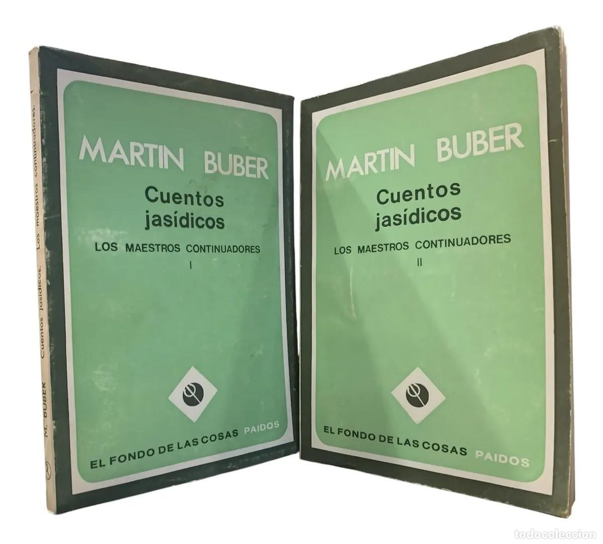 Libros de segunda mano: Martin Buber - Cuentos jas&iacute;dicos. Los maestros continuadores I-II - Paid&oacute;s, 1978 LM