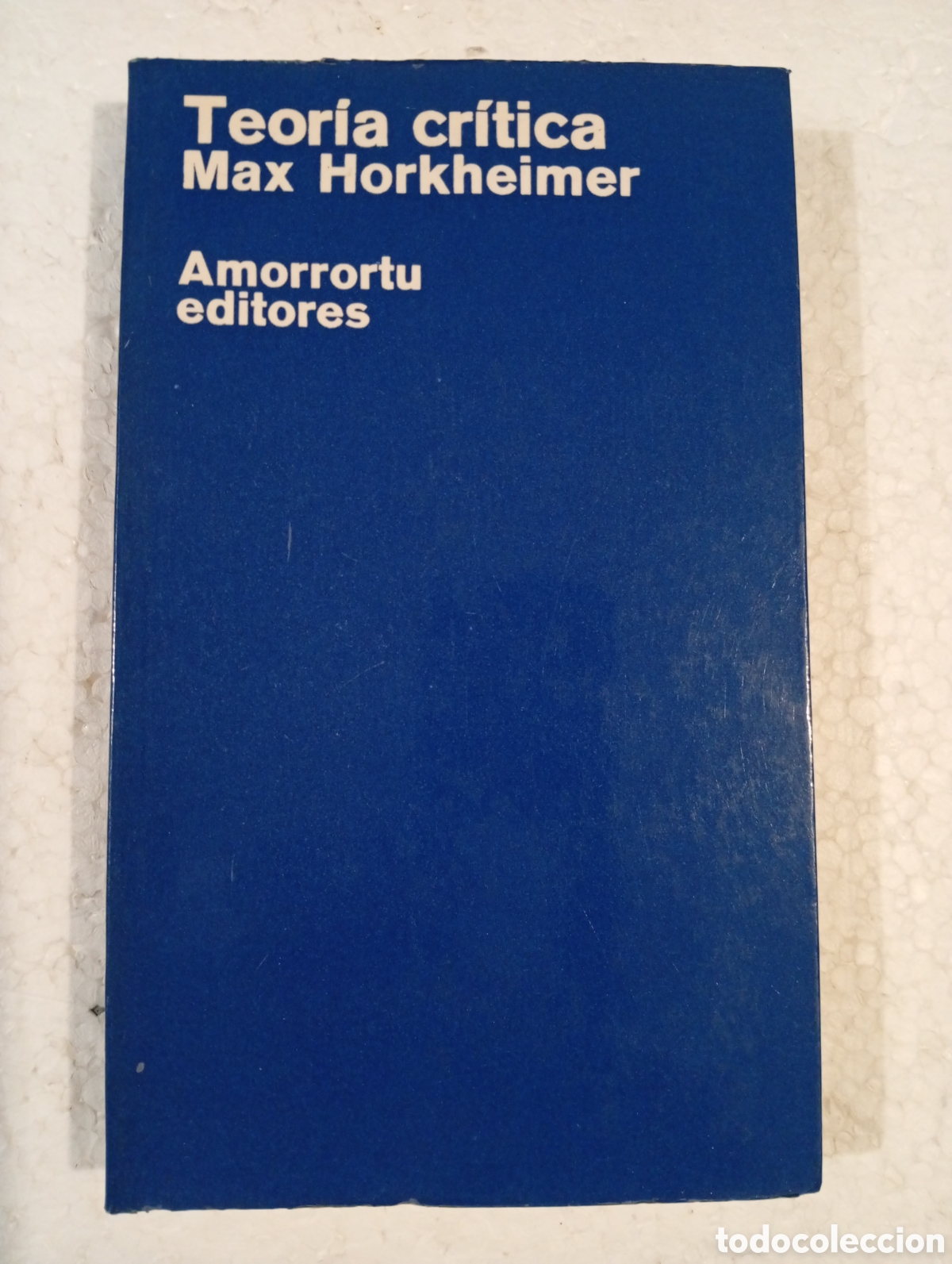 Libros de segunda mano: MAX HORKHEIMER. TEOR&Iacute;A CR&Iacute;TICA. AMORRORTU editores. 1974.