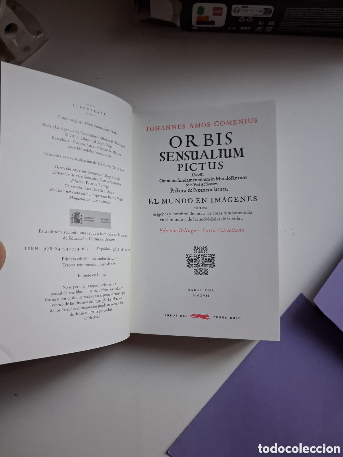 Libros de segunda mano: Orbis sensualium pictus, Amos Comenius, Iohannes