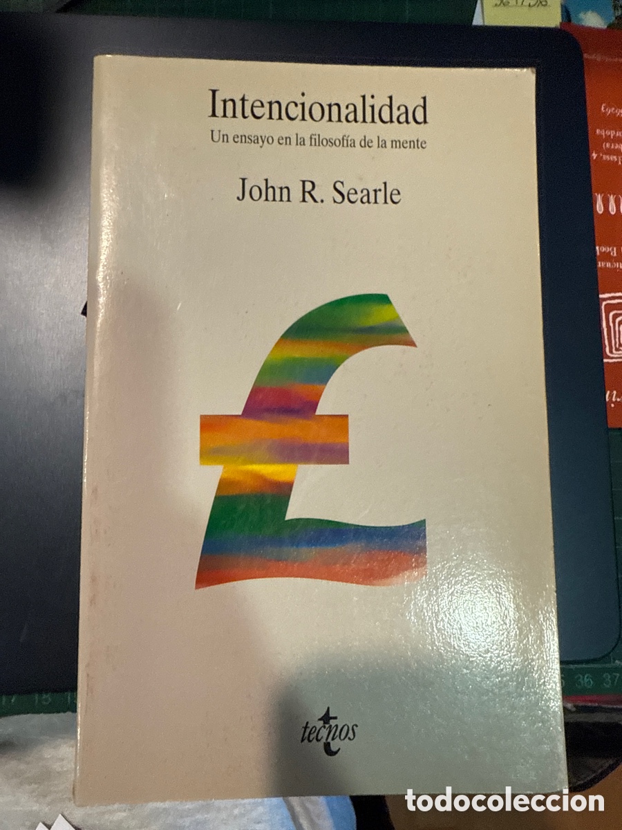 Libros de segunda mano: SEARLE, John R. Intencionalidad: Un ensayo en la filosof&iacute;a de la mente
