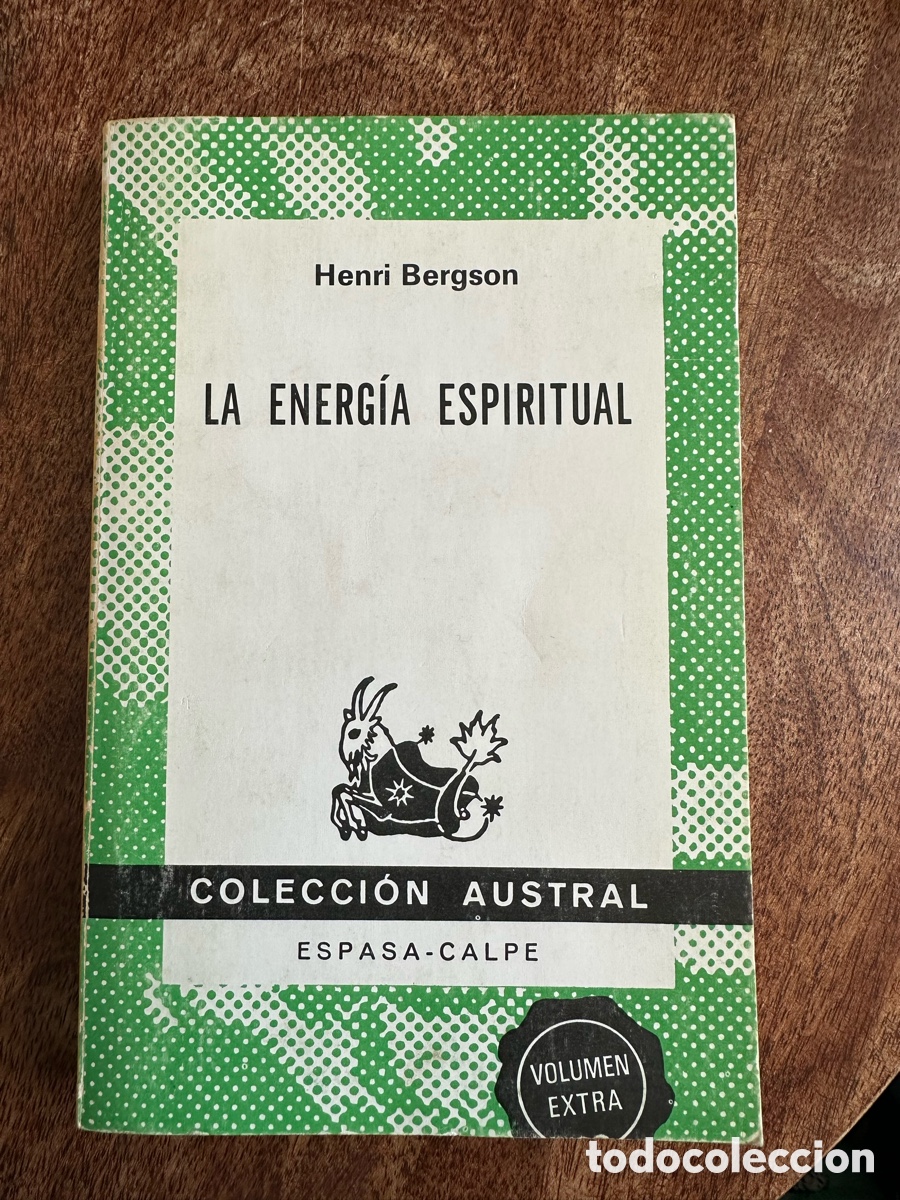 Libros de segunda mano: La energ&iacute;a espiritual Henri Bergson