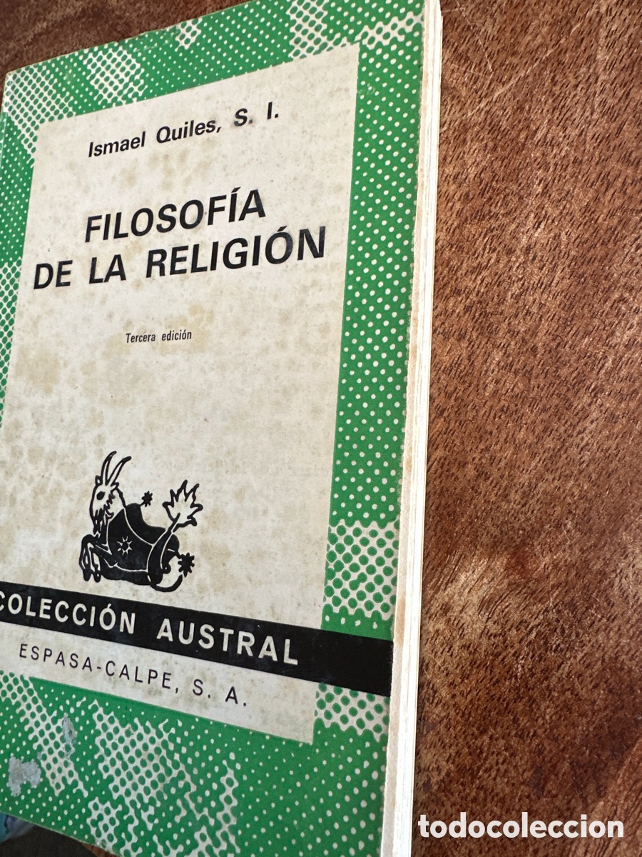 Libros de segunda mano: Filosof&iacute;a de la Religi&oacute;n - Foto 2