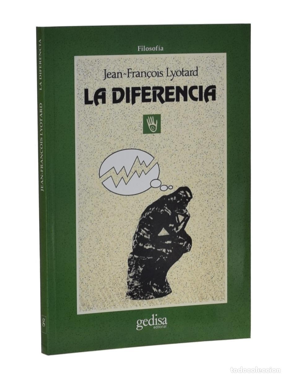 Livros em segunda m&atilde;o: LA DIFERENCIA - LYOTARD, Jean-Francois