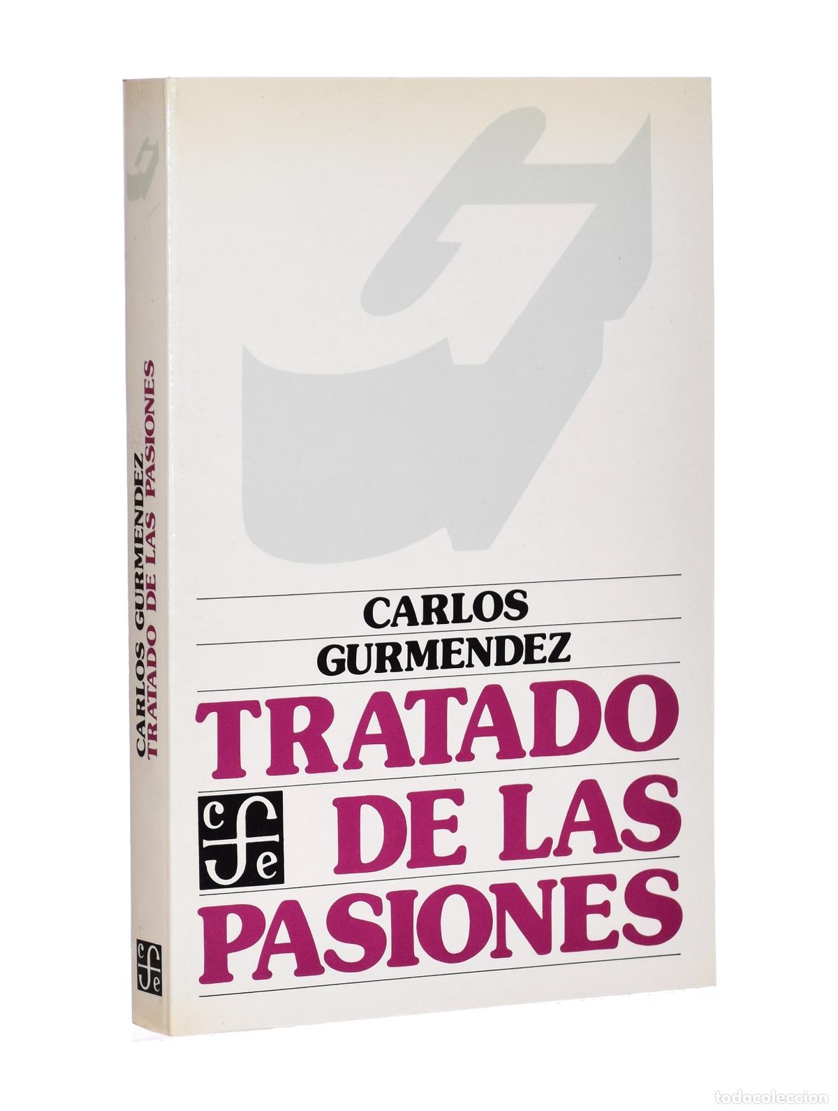 Libros de segunda mano: TRATADO DE LAS PASIONES - GURM&Eacute;NDEZ, Carlos