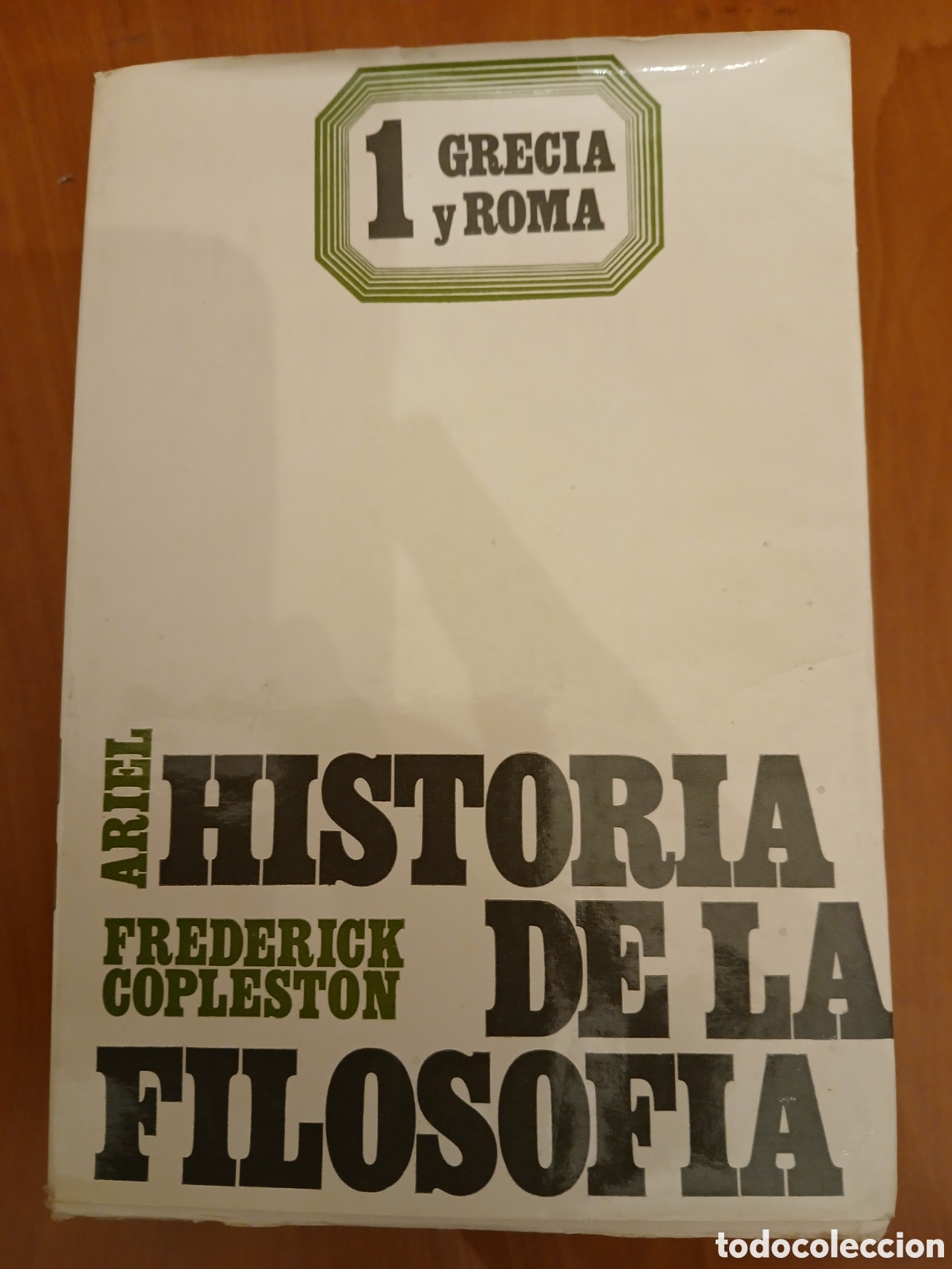 Libros de segunda mano: Historia de la Filosof&iacute;a, 1 Grecia y Roma. Frederick Copleston.