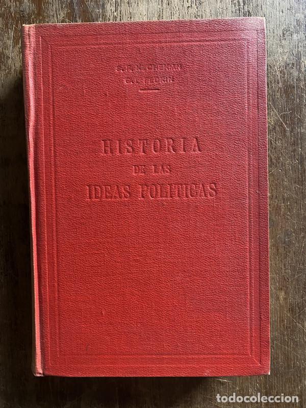 Livros em segunda m&atilde;o: Historia de las Ideas Politicas - S. F. Kechekian y G. I. Fedkin.