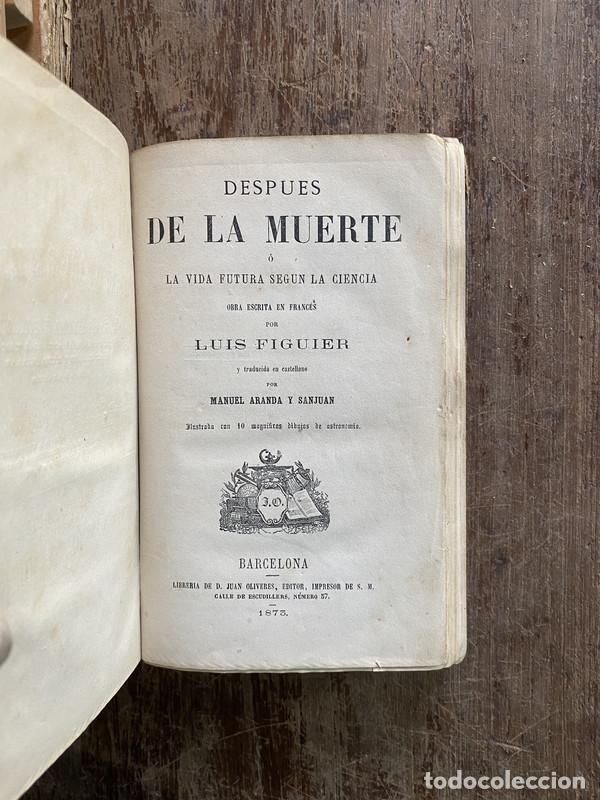 Livros em segunda m&atilde;o: Despues de la Muerte - Figuier Luis