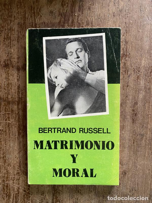 Libros de segunda mano: Matrimonio y Moral - Russell Bertrand